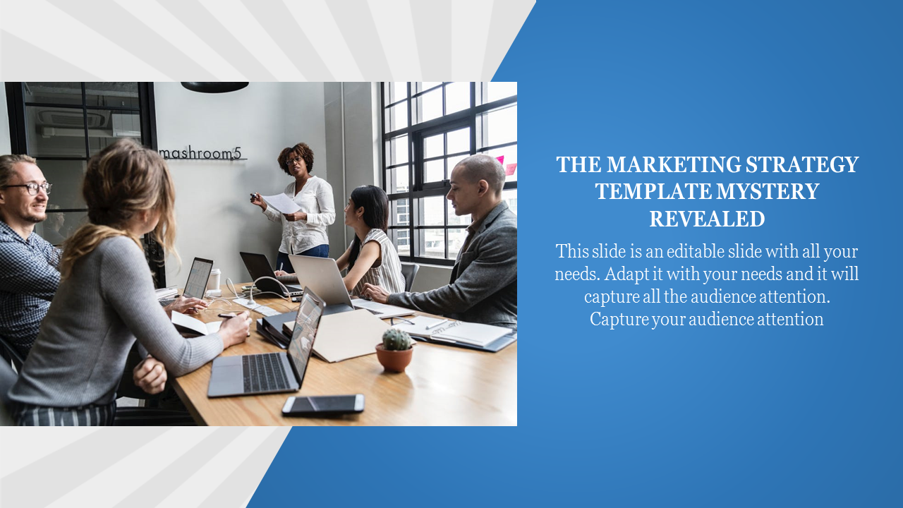 Free - Affordable Marketing Strategy Template Presentation